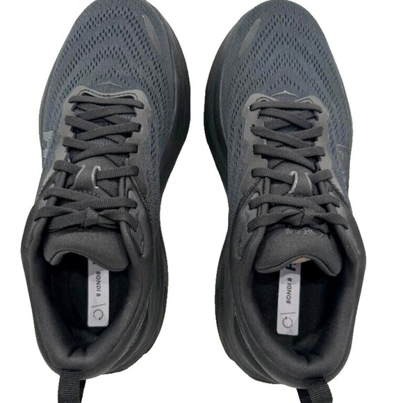 HOKA Men's Bondi8 WIDE Running Shoes Sneaker 1127953 BLACK WIDE SIZES - Picture 11 of 11